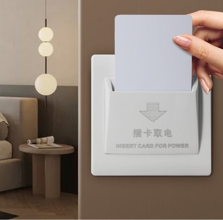 TDL-3302 The hotel charges electricity by inserting a card
